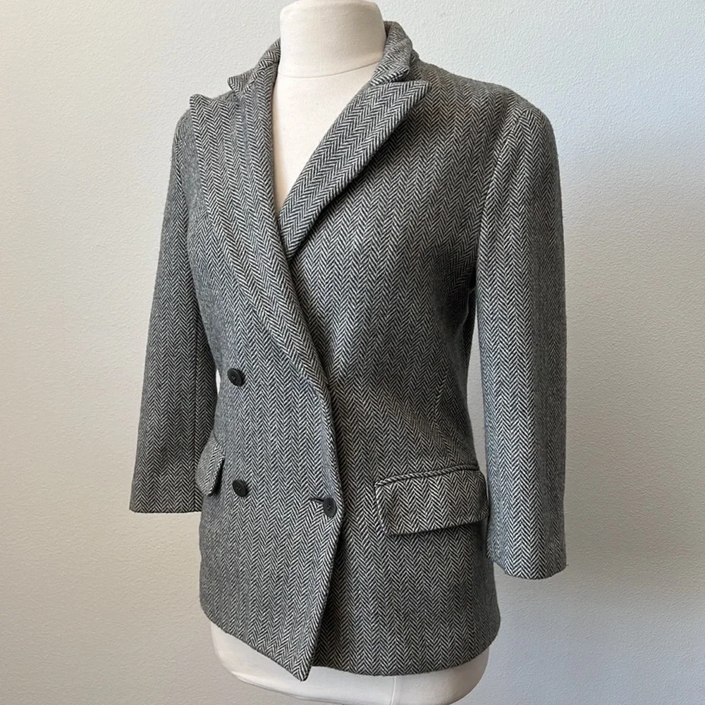 J. Crew Woman WOOL Blazer Jacket Size 4